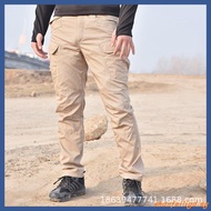 ZITY IX7-IX9 Men's Cargo Pants 𝗠𝘂𝗹𝘁𝗶 𝗣𝗼𝗰𝗸𝗲𝘁 Waterproof Tactical Pants Plus Size