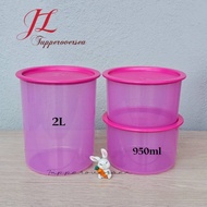 Tupperware One Touch 950ml / 2L - Purple