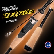 2.1M FUJI Guide Fishing Rod Long-Throw 40+30T X-CROSS High Carbon Spinnng Rod Medium Action 8-16lb/5