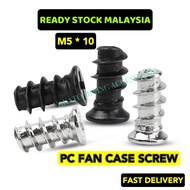 PC Computer Fan Screws for Case Cooling Fan Grill Screws PC Screw Black / Silver pc case fan screw c