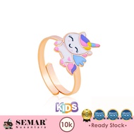 Cincin Emas Anak Baby Colour Little Unicorn Gold 10K Semar Nusantara