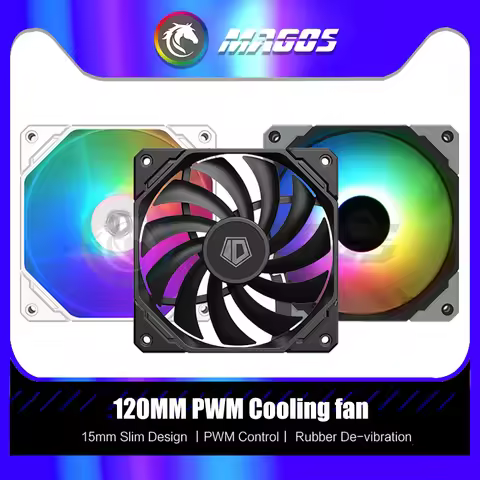 120MM PWM Cooling Fan 15mm Thin CPU Cooler Radiator For Water Cooling system PC Gamer DIY Cabinet MO