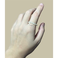 Simple rice pearl ring