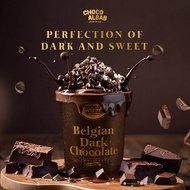 Choco Albab Belgian Dark Chocolate with Almond Choco Tub (260g)