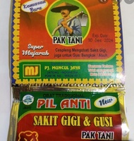 COD Kapsul Sakit Gigi Pak Tani Renceng, OBAT AMPUH SAKIT GIGI DAN GUSI NYERI PIL PAK TANI ORI