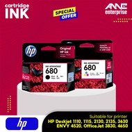 HP 680 Original Ink Advantage Cartridge - Black / Tri-Color for HP Printer 1115 / 2135 / 277