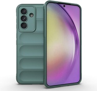 Trường hợp đối với Samsung Galaxy A56 5g trường hợp thân thiện sốc Grip bendy TPU Silicone Vỏ bảo vệ