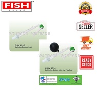 FISH Brand Ball Valve Bottom Inlet PVC Float Valve CJIV 4010 / 4014 Pelampung Tangki Tandas Salur Ba