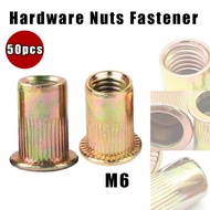 50pcs M3 Hardware Rivet Nuts Hardware Nuts Fastener kingdeemall