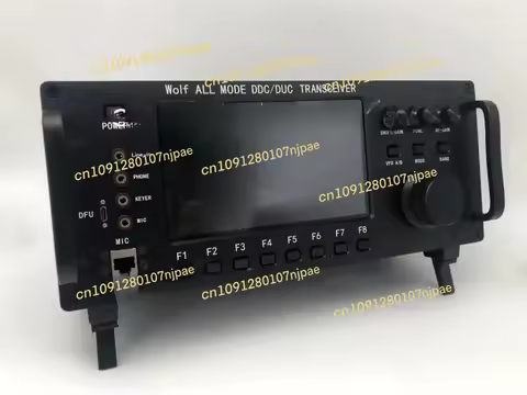 Single casing 20W 0-750MHz Wolf All Mode DDC/DUC Transceiver Mobile Radio LF/HF/6M/VHF/UHF Transceiv