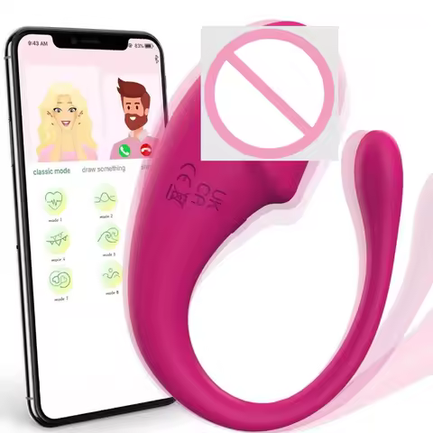 APP Wireless Remote Egg Vibrator 10 Vibration Modes USB Rechargeable Eco-Friendly Silicone 44g for P