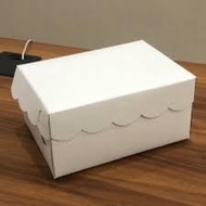 Dos 14.5 x 10.5 x 6.5 cm Box Box Snack Box R3 White Food Cake