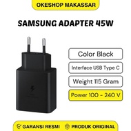 Samsung Power Adapter 45W (W/O Cable) Black - Original