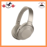 Sony SONY Wireless Noise Cancelling Headphones MDR-1000X: Bluetooth/High-Resolution Audio Compatible with Mic Gray Beige MDR-1000X C