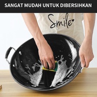 Gm Bear 30cm 1070 Frying Pan - 30cm Wok Frying Pan ||