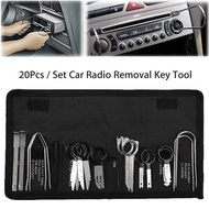 20pcs Professional Car Radio Audio Stereo CD Player Removal Key Tool Kit Set