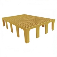 Elevated Platic Matting 2feet by 3feet 6/8 inches height heavy Duty