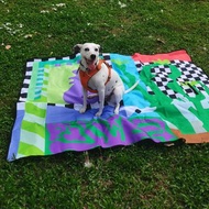 抽象臉2藝術插畫野餐墊 戶外露營防潮防水帳篷沙灘墊 原創設計