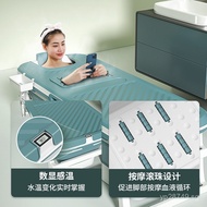 Extendable Bath Bucket Health Bucket Widened Convenient Foldable Warm Hollow Adult Bath Bucket Exten