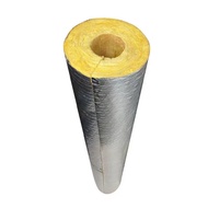 Rock Wool Glass Wool Insulation Pipe Shell Aluminum Silicate Pipe Opening Self-Adhesive Fireproof Hi