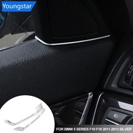 【FY】  1Pair Car Interior Front Door Speaker Cover Gap Trim Interior Mouldings Accessories for BMW 5 