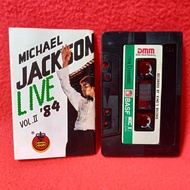 Michael Jackson Live 84 Vol Cassette Tape. II II II II