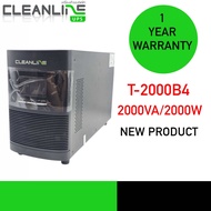 UPS เครื่องสำรองไฟ CLEANLINE T-2000 2000VA/2000W เครื่องใหม่แกะกล่อง รับประกัน 1 ปี ❌กดสั่งครั้งละ 1