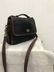 古董黑色Coach vintage 側背包手提包