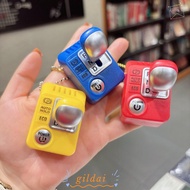 GILDAI Gearbox Sound-emitting Keychain, Decompression Sound and Light Sound-generating Gearbox Toy, 
