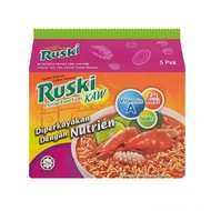 Ruski Brand Instant Noodles Tomyam Kaw  |  5x80g