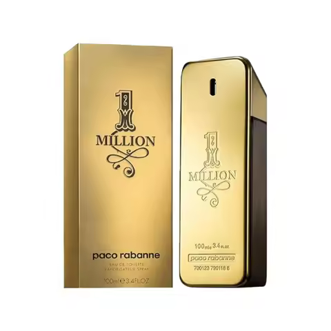 1 Million By Paco Rabanne para hombre Eau De Toilette TESTER 3.4 fl oz 3.4 fl oz