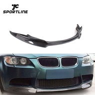 Carbon Front Bumper Lip Splitter Chin Spoiler For BMW 3 Series E90 E92 E93 M3 2008-2013