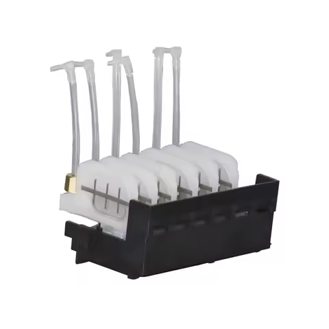 DTF L18050 Printhead Manifold Adaptor With Damper Print Head DTF Ink Dumper For EcoTank 18100 L18050