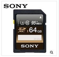 SONY 64GB SDXC 讀95MB/s 寫90MB/s A7r A7s II A6100 GH4 4K