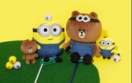 🇰🇷韓國Minions x Line Friends Standing Cushion