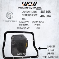 PROTON FLX /IRIZ /SAGA VVT /PERSONA VVT /PREVE AUTO FILTER GEAR BOX SET 483165 /482504