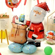 Limited Stock - [besty_mart3] Christmas 3D Standing Balloon Foil/ Christmas Balloon/ Santa Balloon D
