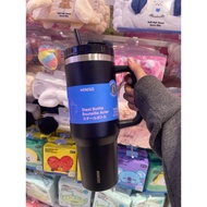 miniso - Color Series Large Capacity Double Wall Bottle 1250ml (Black)