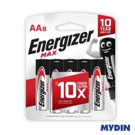 Energizer AA Max Alkaline Battery (8's)