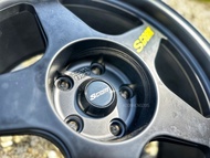 Flow Forming 7.8KG New Sport Rim SPOON SW388 - 17X8.5 4x114 5X114 ET25 - READY STOCK