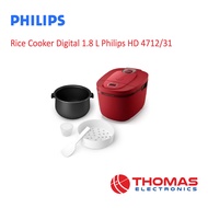 Phlips HD4712 Digital Rice Cooker HD 4712 31 Official Warranty