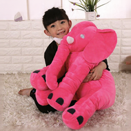 30cm/40cm/60cm Elephant Plush Gift Pillow - Animal Stuffed Toys Plushie Toy Cute Anak Patung Gajah