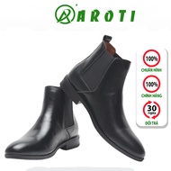 AROTI Men's Chealsea Boot High Quality High Quality, Super Durable Stitched Sole, 3cm Height Increas