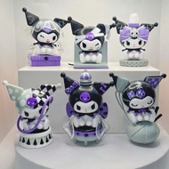 [Ready Stock] Kuromi Night Story Series Sanrio Trendy Play Figure Cute Doll Desktop Decoration Doll 