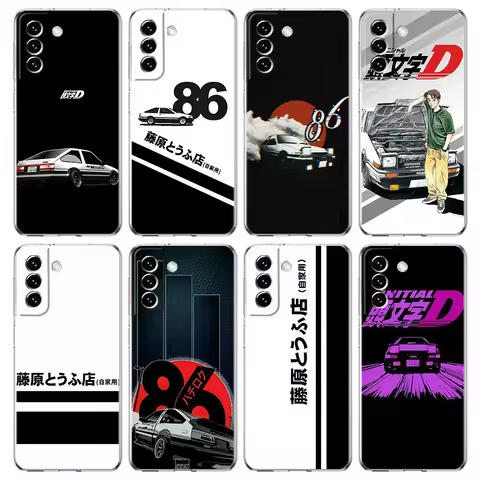 Initial D AE86 Phone Case for Samsung Galaxy S23 S20 FE S22 S21 Ultra M21 M22 M32 S10 S10E S9 S8 Plu