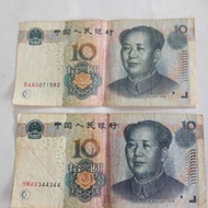 uang China 10 yuan MaoZaDong 2005