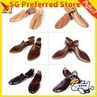 [SG Preferred] [SG stock Fast Shipping]1 Pair Shoe Tree Wood Shoes Stretcher Wooden Adjustable Man W