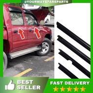 【YW SPARE PARTS】Toyota Hilux LN166 Year2003 Door Door Glass Moulding Pintu Cermin Lunar Getah Hilux 