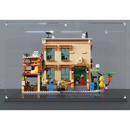 Display Case Box 123 Sesame Street 21324 Display Case Box (Only display case box, No blocks Model)