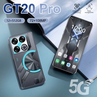 GT20 Pro New 4G/5G Smartphone 6.7 Ultra Clear Full Screen Mobile Phone Memory 12GB RAM+512GB ROM Bat